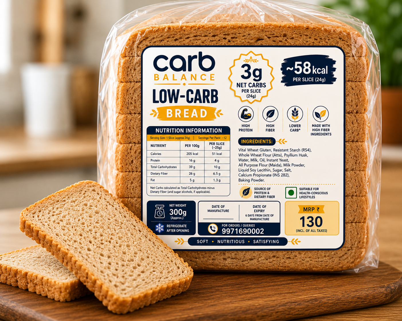Carb Balance Bread